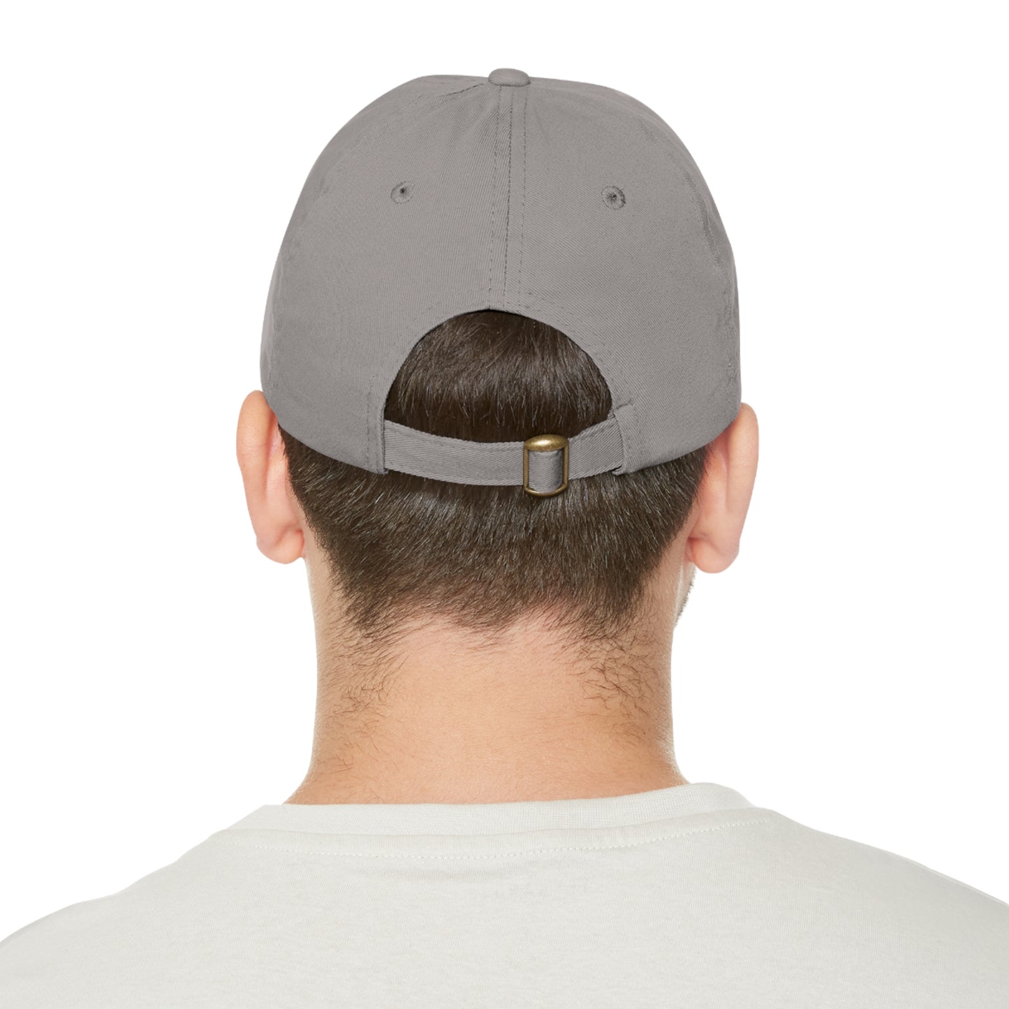 Artiformant Dad Hat with Leather Patch (Round)
