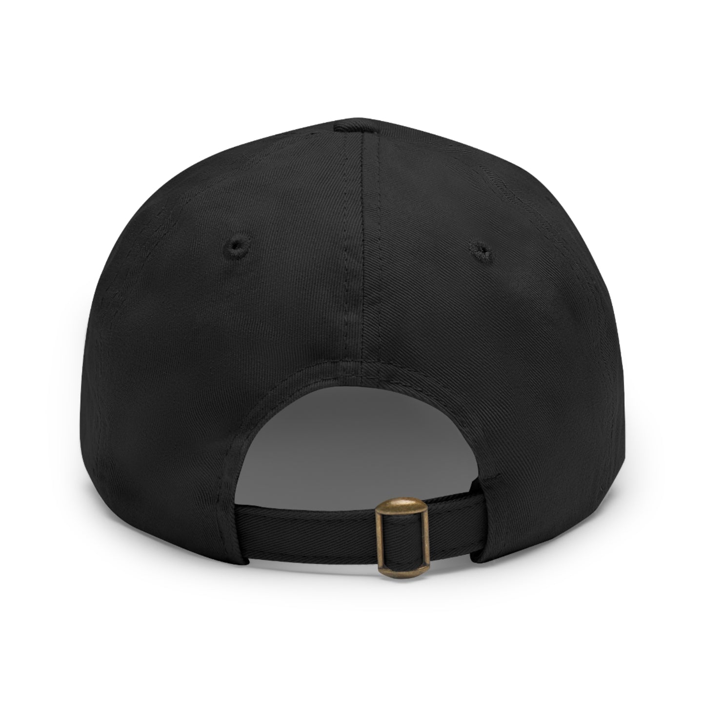 Artiformant Dad Hat with Leather Patch (Round)