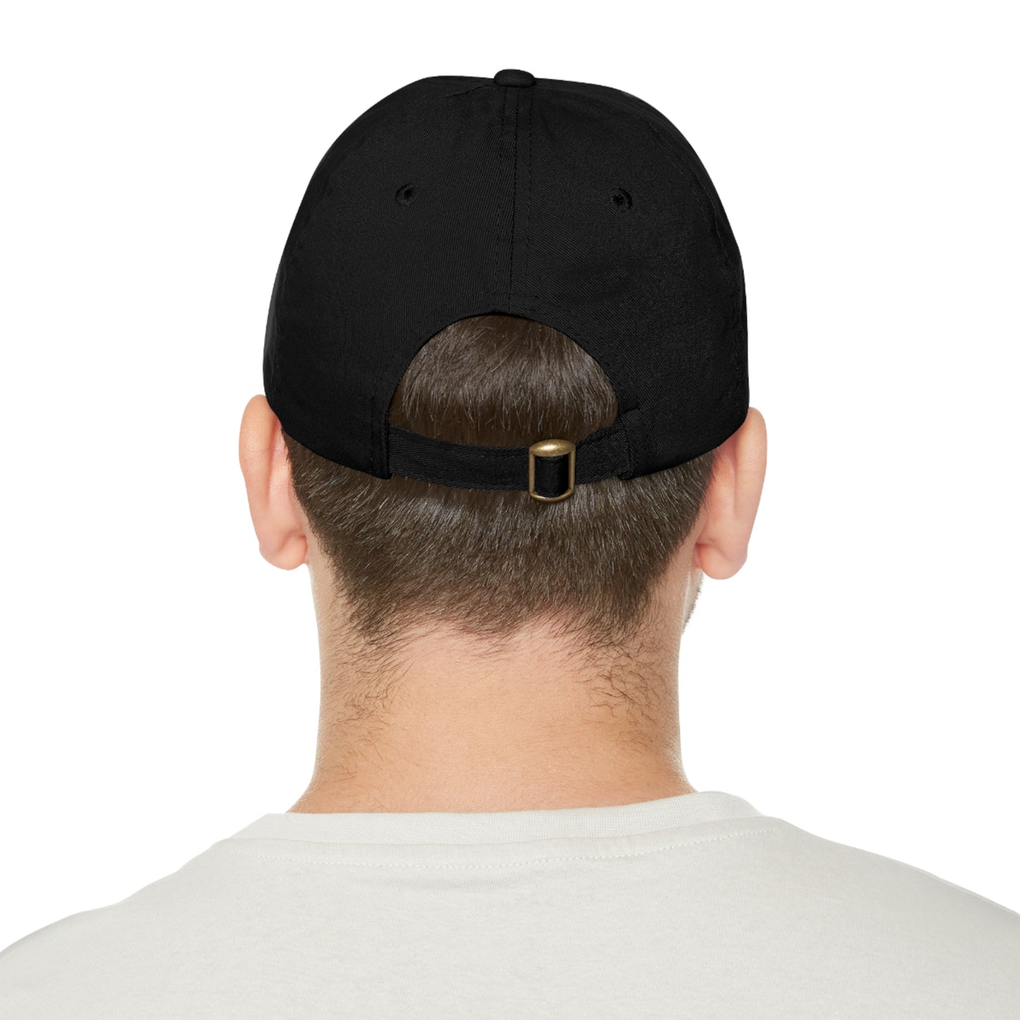 Artiformant Dad Hat with Leather Patch (Round)